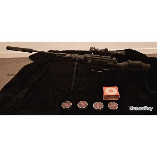 Pack Carabine Black OPS Sniper Tactical 4,5mm 20 Joules