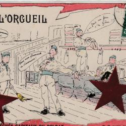 CPA -MILITARIA - L'ORGUEIL LES SEPT PECHES CAPITAUX DU SOLDAT- N° 162