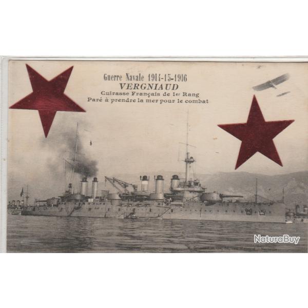 CPA -MILITARIA - CARTE POSTALE GUERRE NAVALE 1911-15-1916 VERGNIAUD - N 153