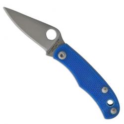 Couteau "Bug" 12C27 / G10, Couleur bleu [Spyderco]