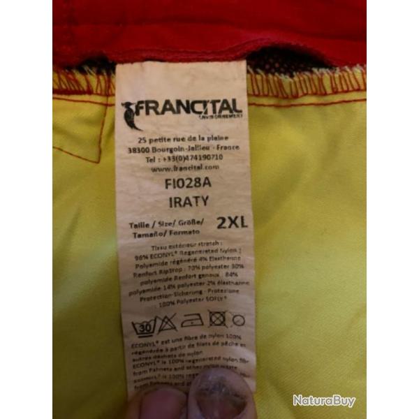 Pantalon francital