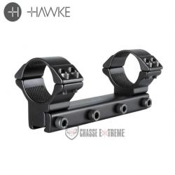 Colliers de Montage HAWKE Match 9-11mm 30mm (1 Pièce) Haut