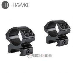 Colliers de Montage HAWKE Match Weaver 1" Bas