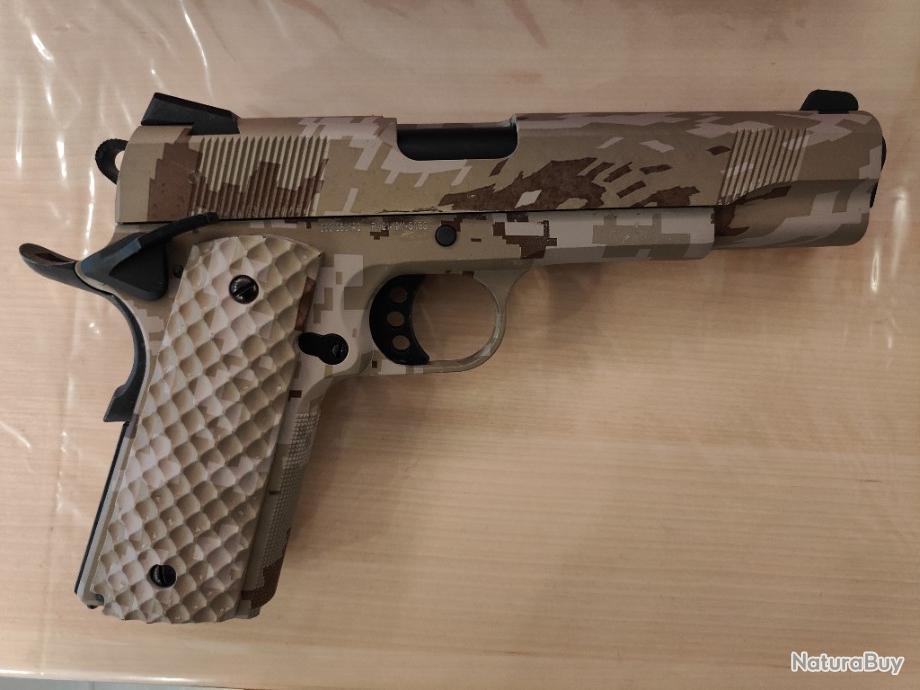 Réplique airsoft GBB Raven 1911 MEU Digital Desert, Pas de prix de ...