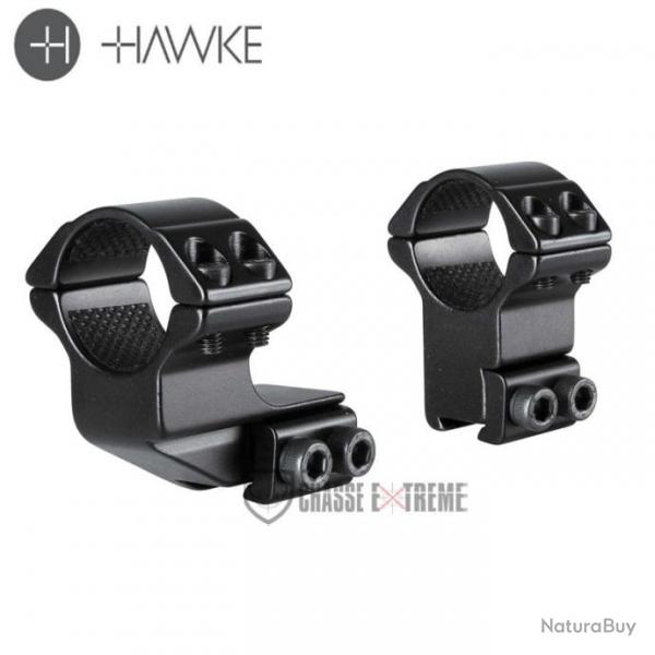 Bague d'Extension HAWKE 25 mm 1" (2 Pices) pour Colliers de Montage 9-11 mm Haut