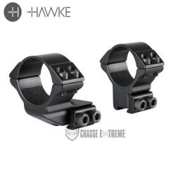 Bague d'Extension HAWKE 25 mm 30mm (2 Pièces) pour Colliers de Montage 9-11 mm Haut