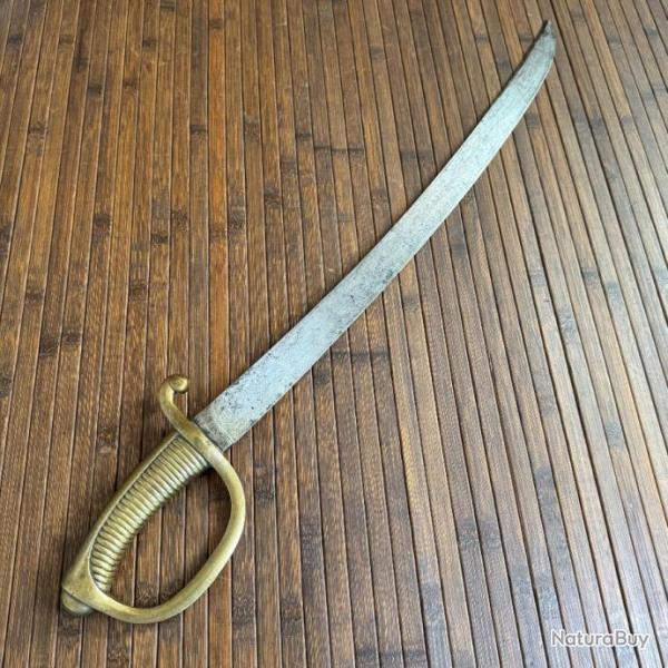 SABRE BRIQUET NAPOLONIEN NOMBREUX POINON GRENADE ET AUTRES REGIMENT