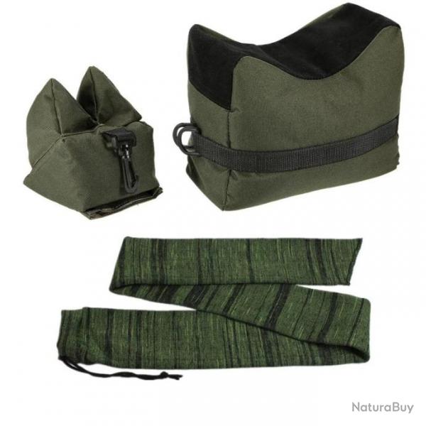 Sac de fusil de tir de sniper avant arrire -*army green and sock*LIVRAISON GRATUITE !!!