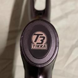 Crosse Tikka T3 avec bipied