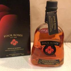 WHISKEY BOURBON FOUR ROSES SINGLE BARREL