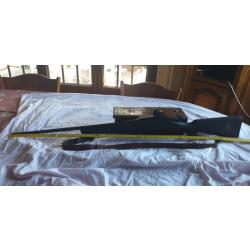 Je vends une carabine de chasse remington calibre 300 magnum équipée d'un point rouge .