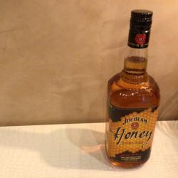 Bouteille 1 L whisky JIM BEAM BOURBON HONEY