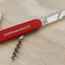 Victorinox couteau Suisse Gourmet Elinox 84mm 1966-1973 Charles Keller Collector