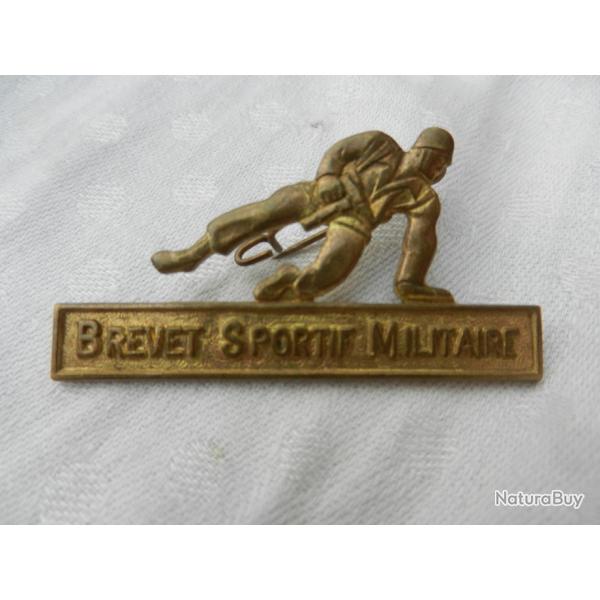 insigne brevet sportif  militaire or