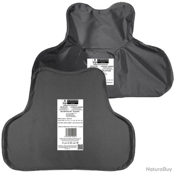 Pack ballistique Femme NIJIIIA Avant et Arrire 10 Joules XXXL