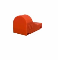 Capot point rouge Diamond Pro T orange