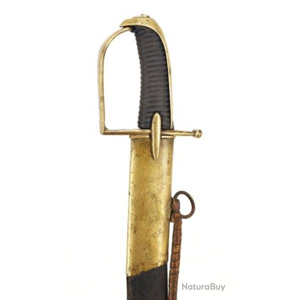 SABRE DE HUSSARD TROUPE MODELE AN IV DIRECTOIRE 1795 / 1799 - FRANCE CONSULAT ET PREMIER EMPIRE Coll