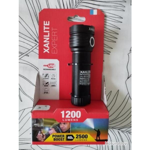 Xanlite Lampe Torche  LED RECHARGEABLE 1200 LUMENS - 100% NEUVE