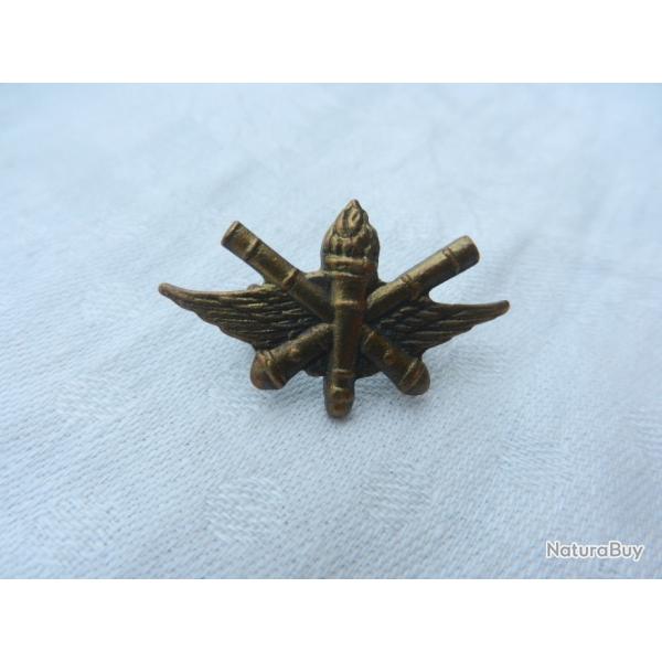 insigne militaire belge cole artillerie antiarienne