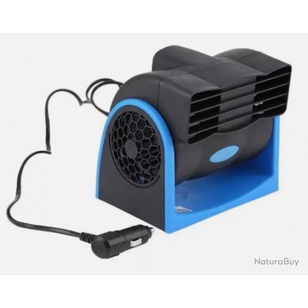 Climatiseur Mini 12 V Voiture Vitesse Rglable Avec Fil allume cigare Bleu Noir