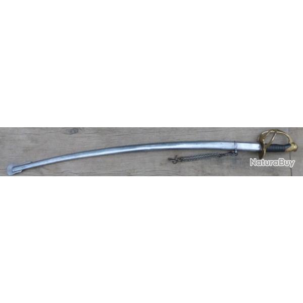 Sabre d'officier d'Artillerie modle 1822 - 99 sign Chtellerault dat 1915