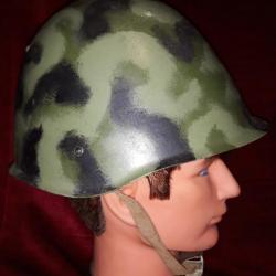 Rare casque parachutiste russe camouflage  afghanistan 79/89