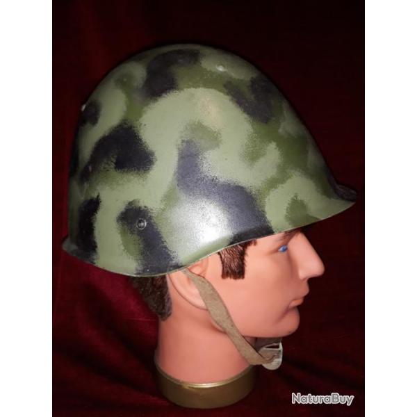 Rare casque parachutiste russe camouflage  afghanistan 79/89