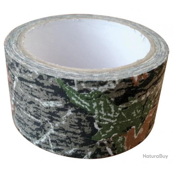 Ruban adhsif Camo Chasse PISTEURS (Longueur 10 m, Largeur 5 cm)