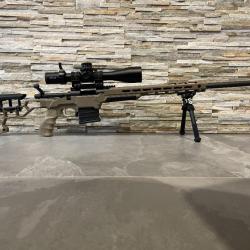 REMINGTON 700 SPS VARMINT 308W SUR CHASSIS MDT ESS TAN