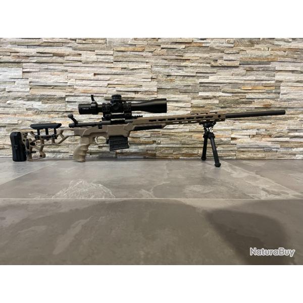 REMINGTON 700 SPS VARMINT 308W SUR CHASSIS MDT ESS TAN