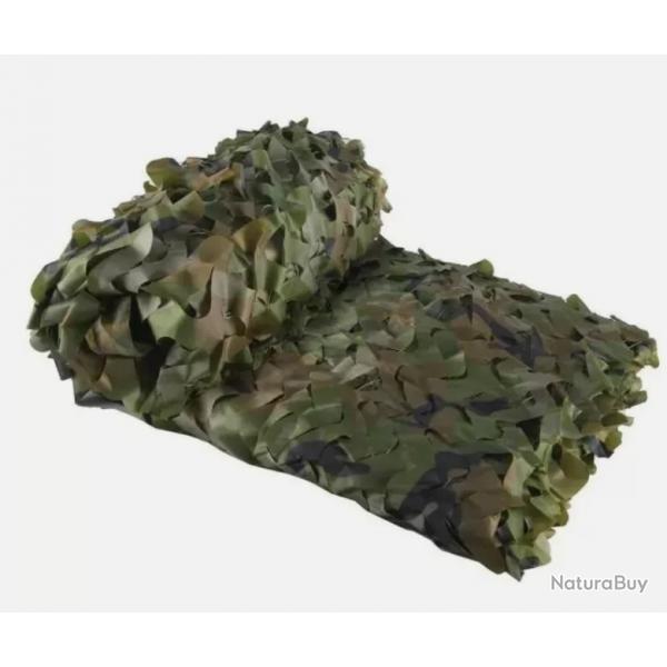 Filet de Camouflage Vert Voile d'Ombrage Rectangulaire tissu oxford 3 x 4 m