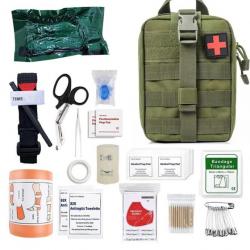 Kit de Survie Trousse De Premiers Soins De Survie Vitesse *241 Pcs VERT -*LIVRAISON GRATUITE !!