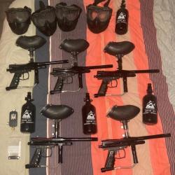 Kit complet 5 paintball