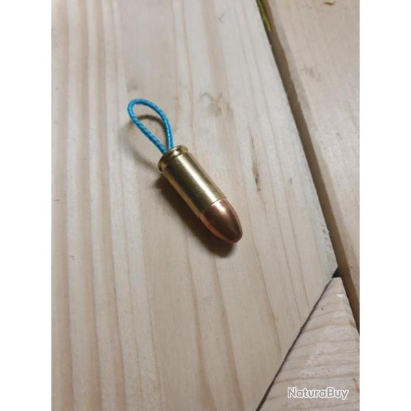 Porte clef balle 9mm