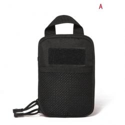 Dulpowers-Sac médical Molle EDC pour airsoft-*NOIR A* -*