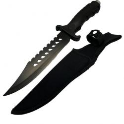 Couteau combat Full Black