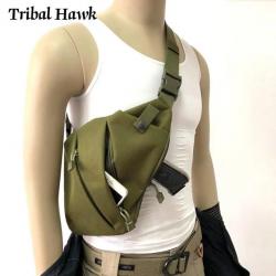 Sac de rangement dissimulé pour homme* VERT MILLITAIRE*