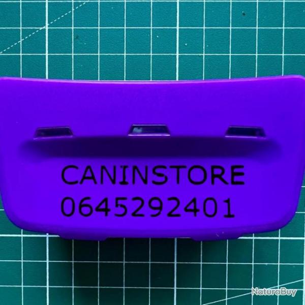 Pack Boitier VIOLET + GRAVURE (compatible pour collier GARMIN T5 TT10 TT15 T5x TT15X)