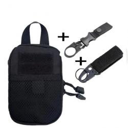 DulBag-Sac à Dos Anti-Vol avec Chargeur USB* petit sac et crochet NOIR*