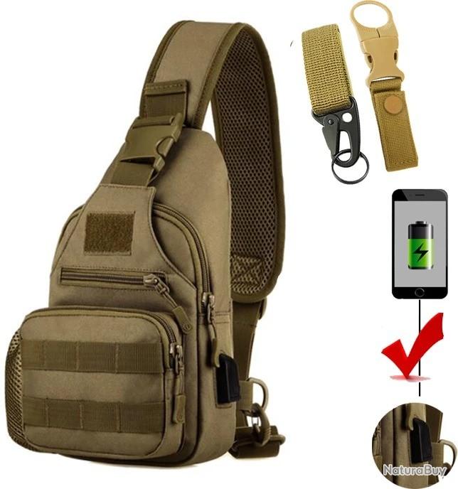 Sac à Dos Anti-Vol avec Chargeur USB* petit sac et crochet USB