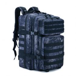 DulBackpack-Sac à dos militaire d'assaut pour homme *Black python, LIVRAISON GRATUITE !!!