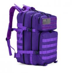 DulBackpack-Sac à dos militaire d'assaut pour homme *VIOLET