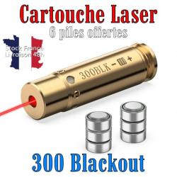 Cartouche laser de réglage calibre 300 Blackout 300AAC 300BLK - Stock France