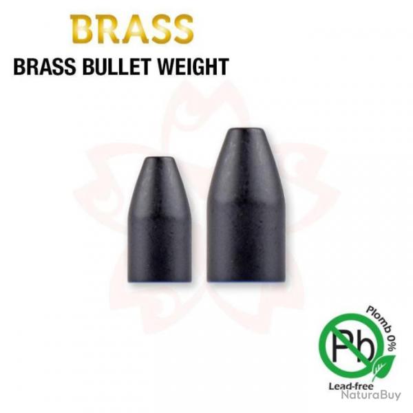 Plomb Balle SAKURA Brass Bullet Noir 7g