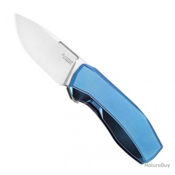 Couteau "N.One" , Couleur bleu [Lionsteel]