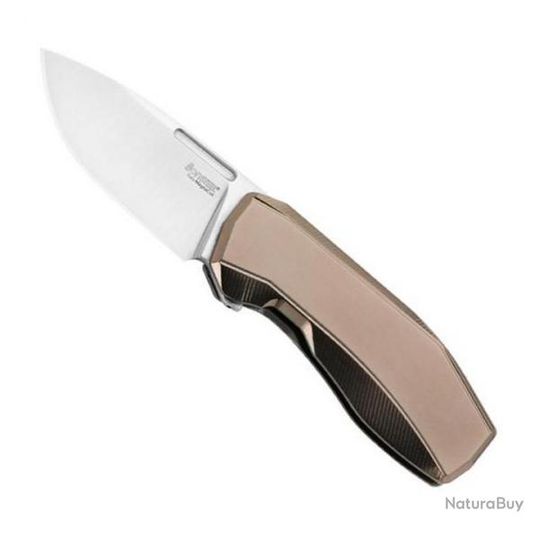 Couteau "N.One" , Couleur bronz [Lionsteel]