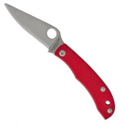 Couteau "Honeybee" 12C27 / G10, Couleur rouge [Spyderco]