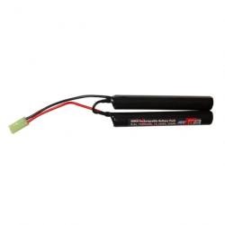 BATTERIE ASG NIMH 9.6V / 1600MAH 2 ELEMENTS - CONNECTEUR Tamiya