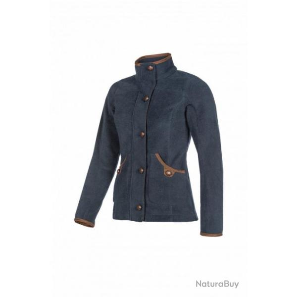 Veste polaire bleue Femme