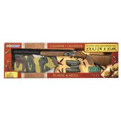 PACK FUSIL SUPERPOSE A AMORCES HUNTER GONHER POUR ENFANT